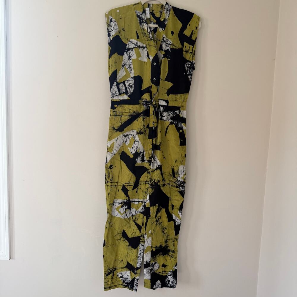 Osei Duro Artsy Art to Wear Paint Splatter Jumpsuit